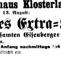 1899-08-13 Kl Kurhaus Konzert